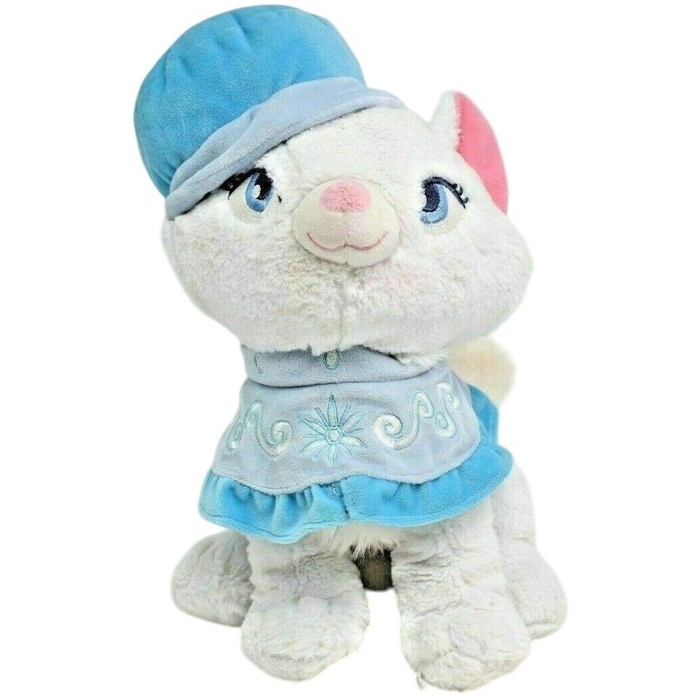 DISNEY STORE Exclusive MARIE ARISTOCATS Winter Nordic Plush Stuffed Animal Cat